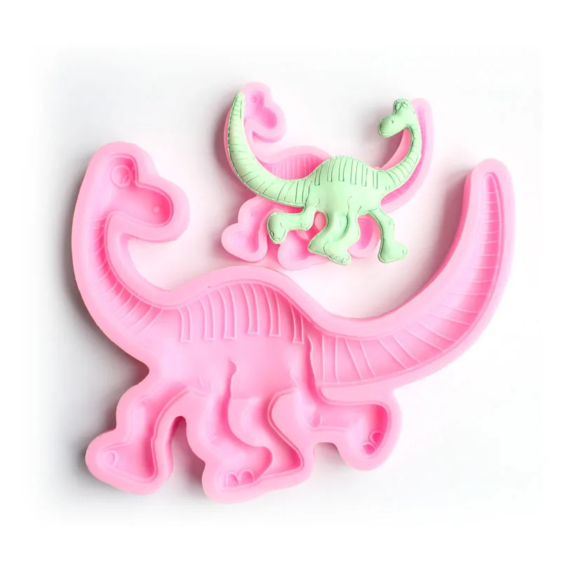 Силиконовая форма для торта в виде динозавра помадки рукоделия|Формы тортов| |