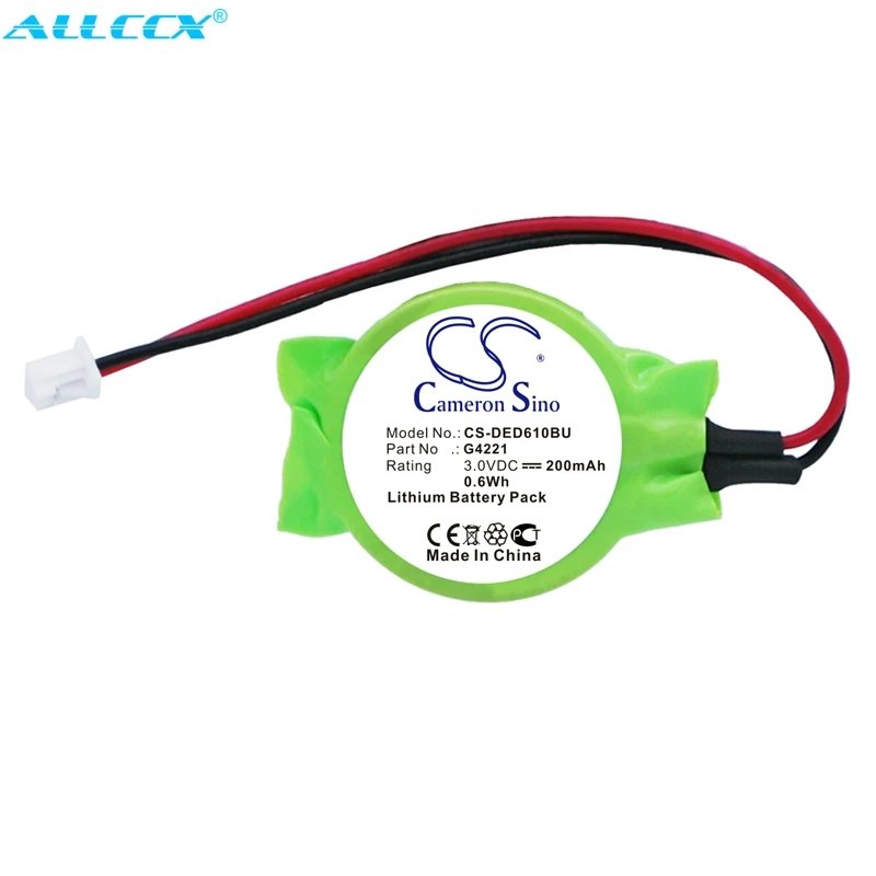 Аккумулятор Cameron Sino 200 мАч для DELL Inspiron 9200 9300 9400 Latitude D500 D505 D510 D520 D600 D610 D620 D810 D830 L400