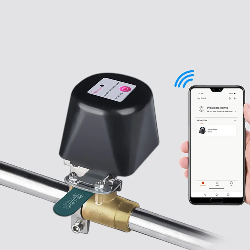 

Tuya Smart Wifi Valve Stick And Use Ip67 Waterproof App Pushes The Alarm Water Leakage Prevention Security Guard 1 Set
