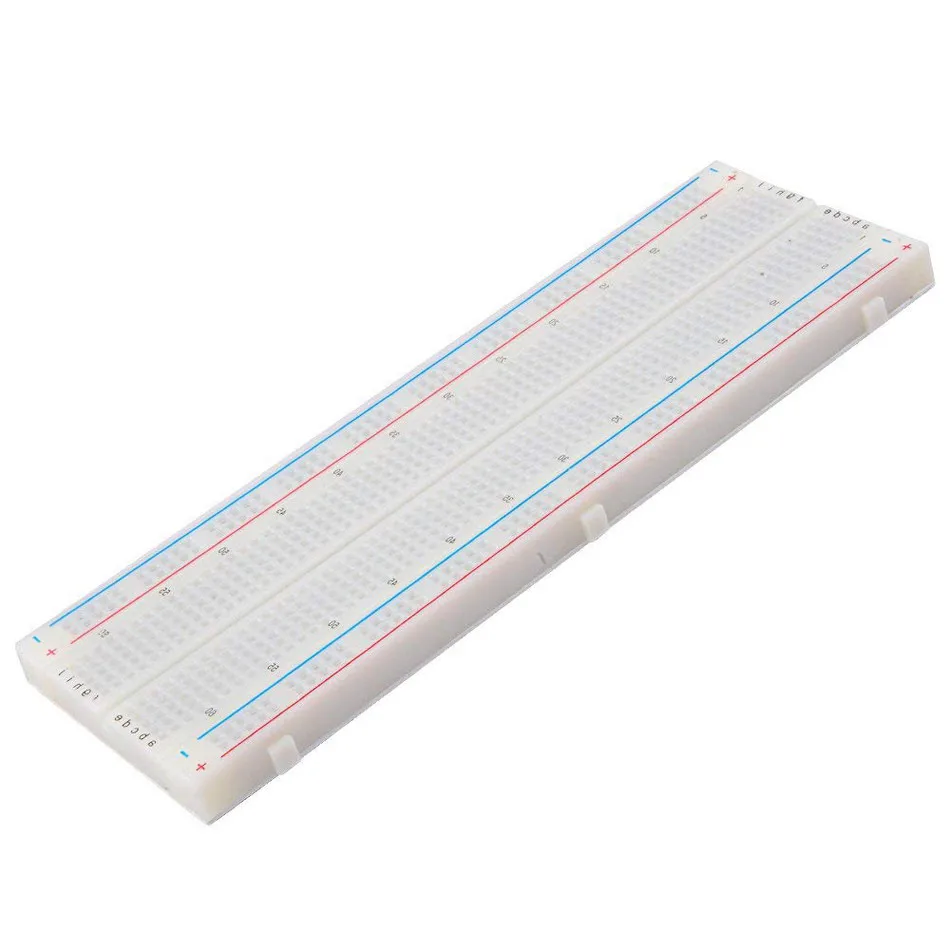 New MB-102 MB102 Breadboard 830 Point Solderless PCB Bread Board Power Module mb-102 Points 65 jumper wires | Электроника