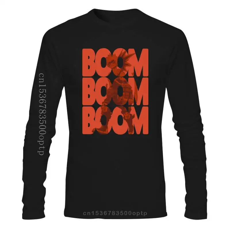 

New Bakugou Katsuki T-shirt Men Boom T Shirt Japanese Anime Tops One For All Tees Funny My Hero Academy Tshirt Cotton Black Clot