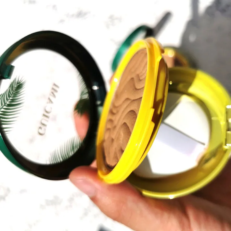 Гуиками масло кокосового ореха прессованный порошок яркий цвет кожи создает