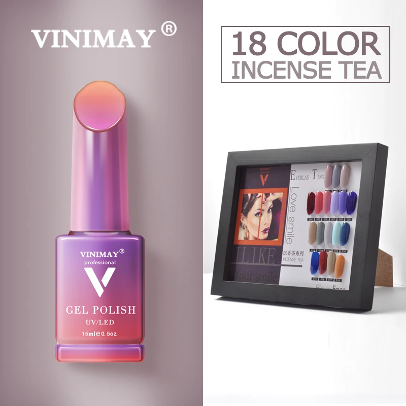 VINIMAY Гель-лак для ногтей vernis полуперманентный УФ замачиваемый Гель-лак дизайн ногтей Гель-лак для маникюра ногтей Гель-лак