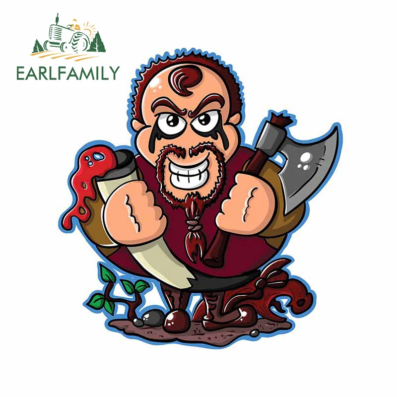 

EARLFAMILY 13 см x 11,8 см Викинги Флоки виниловые автомобильные наклейки прекрасное аниме тонкое украшение устойчивое к царапинам наклейка на ноут...