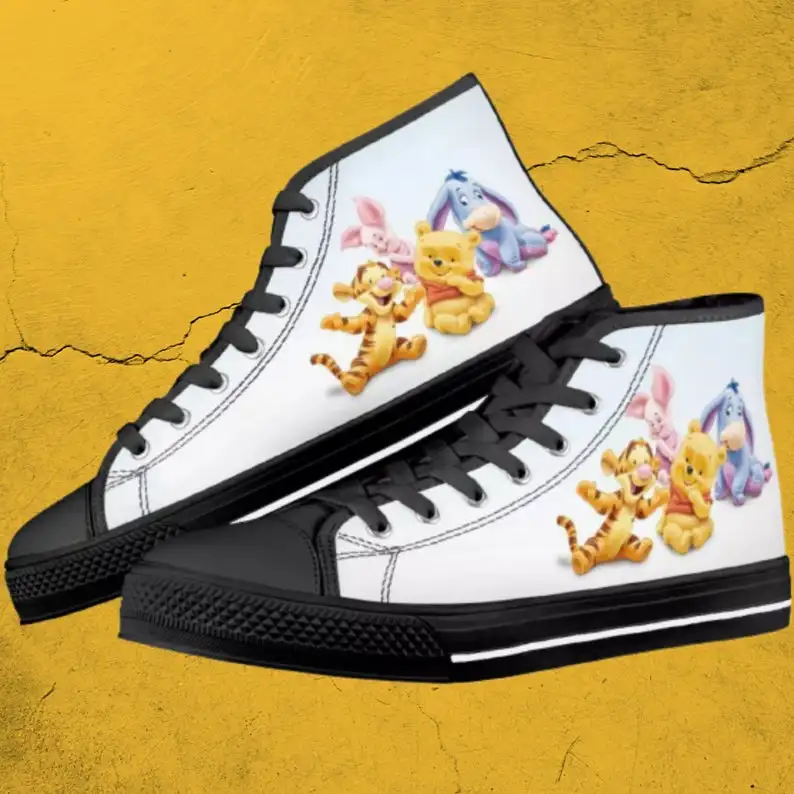 

Winnie the Pooh shoes Casual Sneakers Shoes For Man High For Men/high Quality Handiness Light Weight Sneakers