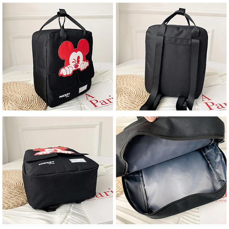 Новинка 2019 милый рюкзак Disney с Микки Маусом модная повседневная школьная сумка