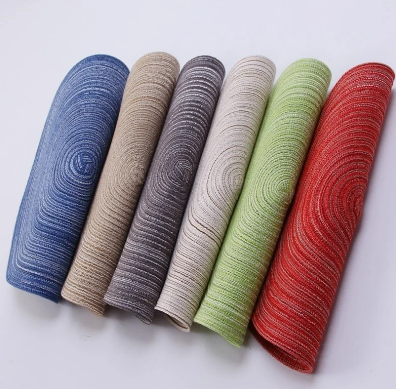 Нордическая хлопчатобумажная пряжа круглая подставка под прибор ручной работы