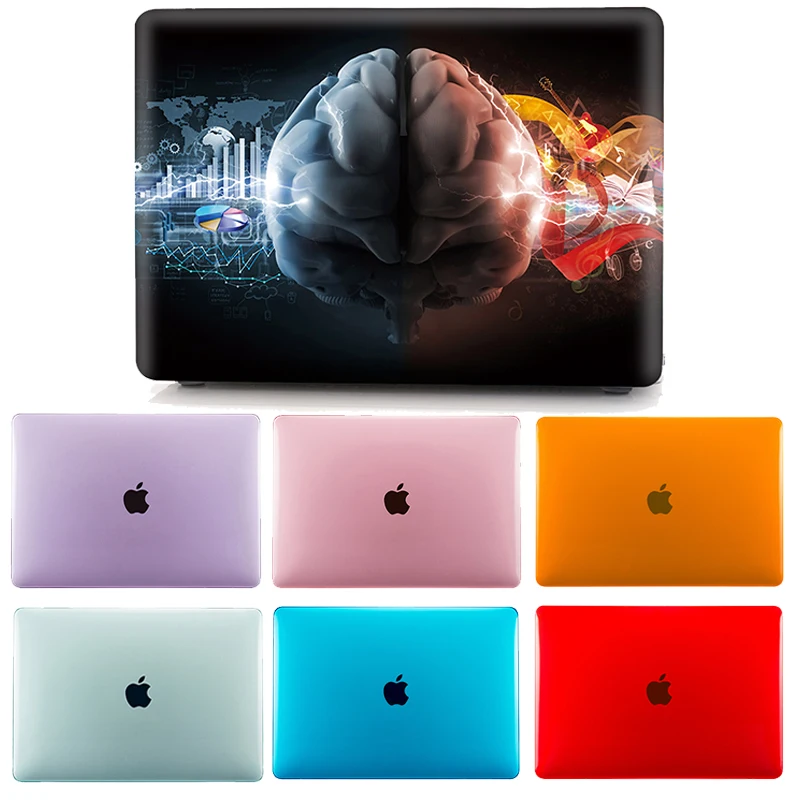 Чехол для ноутбука Macbook Pro 13 15 Touch Bar жесткий ПВХ с мультяшным рисунком чехол Air retina