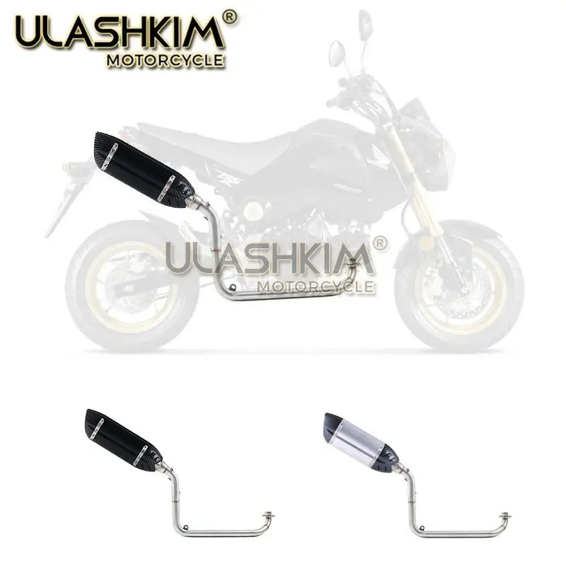 M3 мотоцикл полная система глушитель среднего подключения трубы слипоны для HONDA