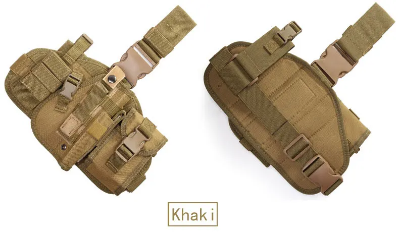 Универсальная ножная кобура Glock тактическая страйкбольная кобура для пистолета прямая ножка кобура Чехол Открытый военный ремень кобура для пистолета регулируемая