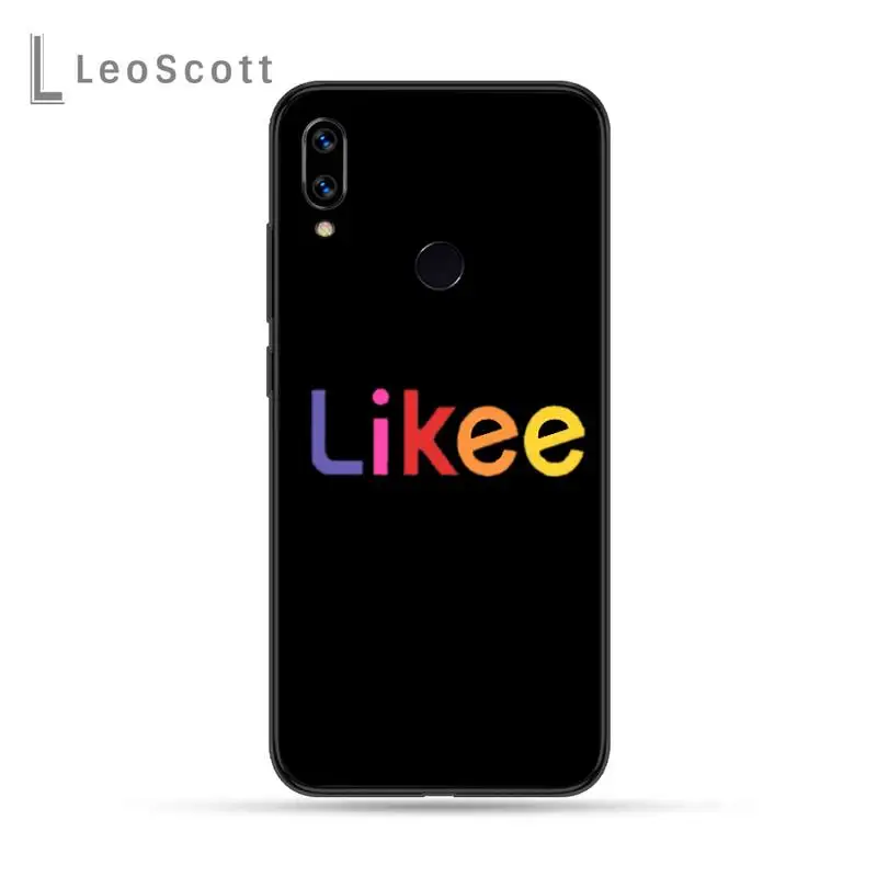 

Likee Funny Cat Phone Case For Xiaomi Redmi Note 4 4x 5 6 7 8 pro S2 PLUS 6A PRO