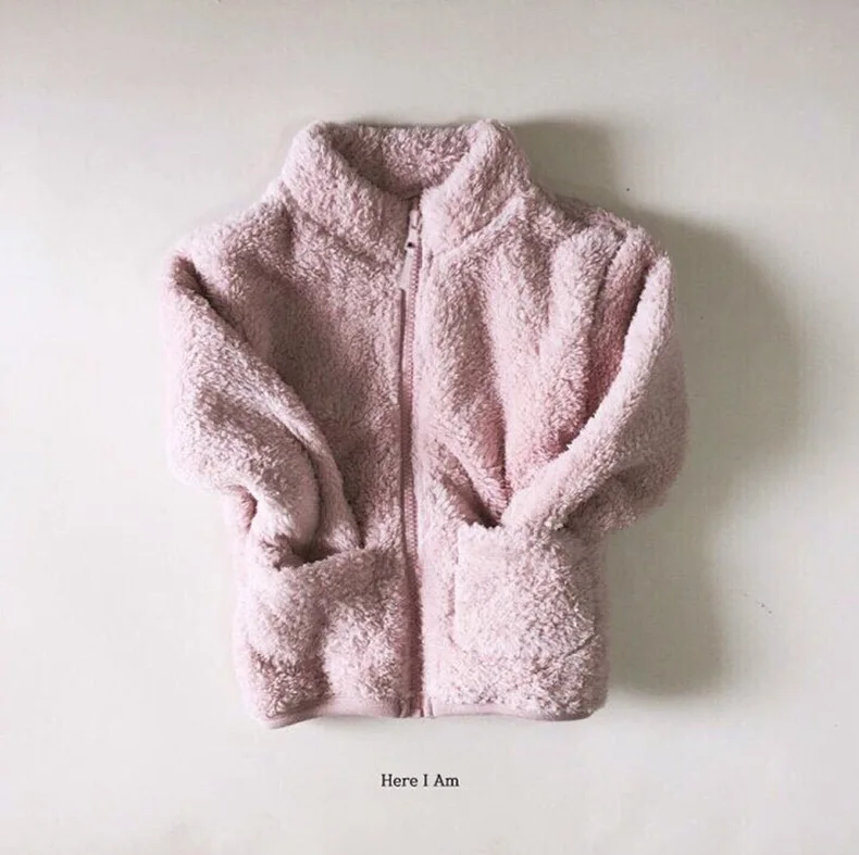 Новая детская одежда на осень и зиму утолщенная куртка для девочек простое