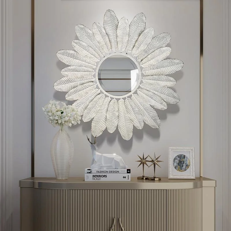 

Big Wall Mirror Metal Living Room Wall Decor Frame Mirror Luxury Vintage Decorative Mirror Big Home Mirror Decoration Accessorie