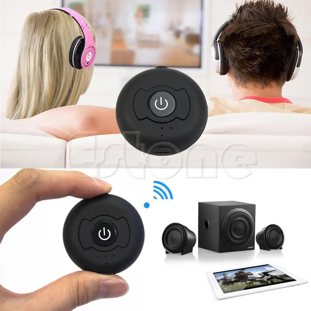 

H-366T New Multi-point Bluetooth4.0 Audio Music Transmitter For Smart TV/DVD/MP3 746D