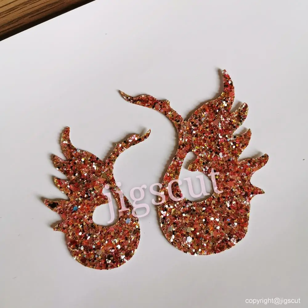 

Swan shape cutting die head wear crafts die-cutters jigscut-0082