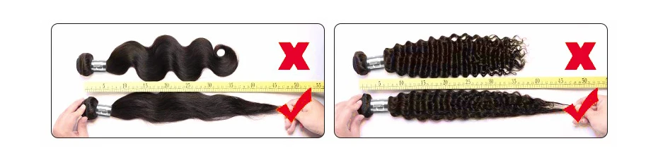 [HJ Weave beauty] пряди для волос OneCut с закрытием P бразильские волосы, волнистые пряди, прямые натуральные человеческие волосы для наращивания