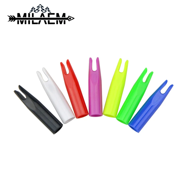 

50 штук держатель для стрел OD 8 мм ID 6 мм пластиковый держатель для стрел 6 мм держатель для стрел из лука охота и стрельба из лука