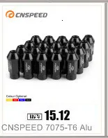 20 шт. Jdm Aftermarket автомобильный, алюминиевое КОЛЕСО гайки M12* 1,5 M12* 1,25 60 мм Расширенный тюнер шип гайки для Chevrolet Mitsubishi и т. Д