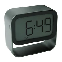 easy ring alarm clock big screen digital usb charging offices electronic led home bedroom bedside night light