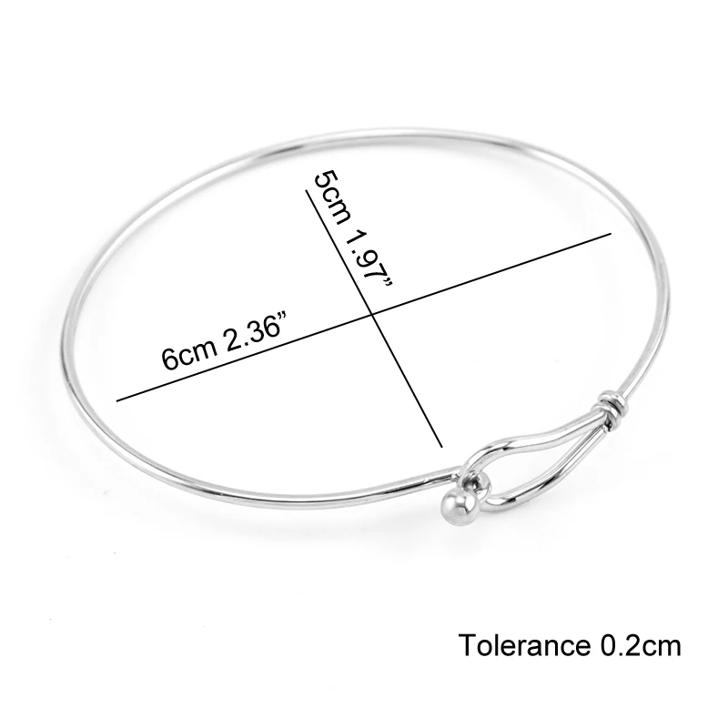 10 шт. DIY Ювелирные изделия регулируемый расширяемый проволочный браслет