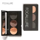 FOCALLURE 3 цвета пудра для бровей водостойкие стойкие тени для век пудра палитра макияж бровей усилитель косметика для женщин