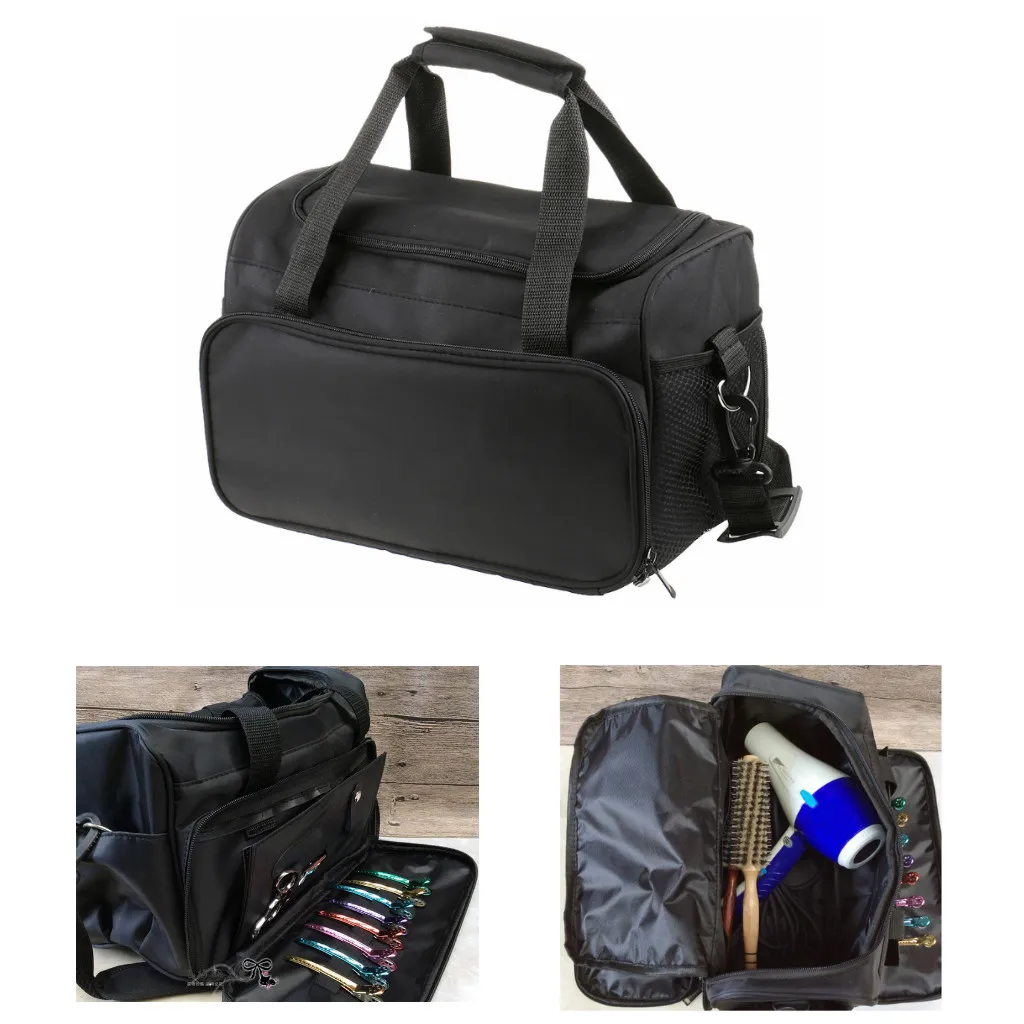 

Salon Barber Hairdressing Scissors Comb Tool Storage Pouch Bag Case Black