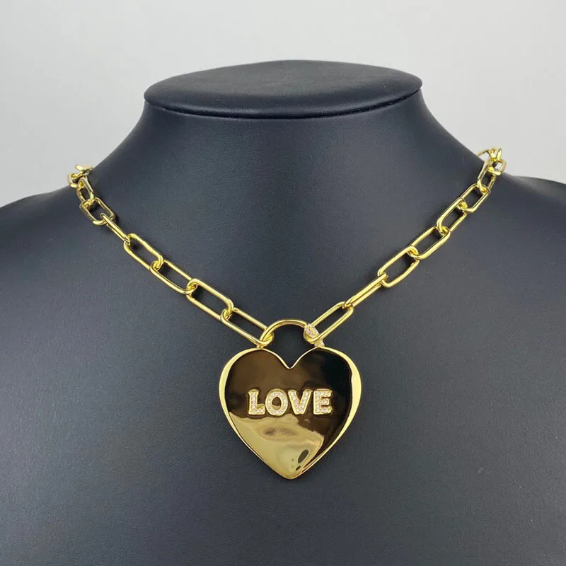 Цепочка с кулоном в виде сердца из серебра 925 пробы | Украшения и аксессуары