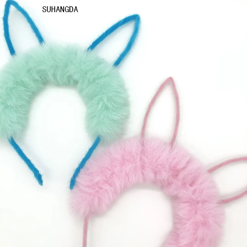 1 шт. Новый Модный милый детский ободок с кроличьими ушами забавная милая
