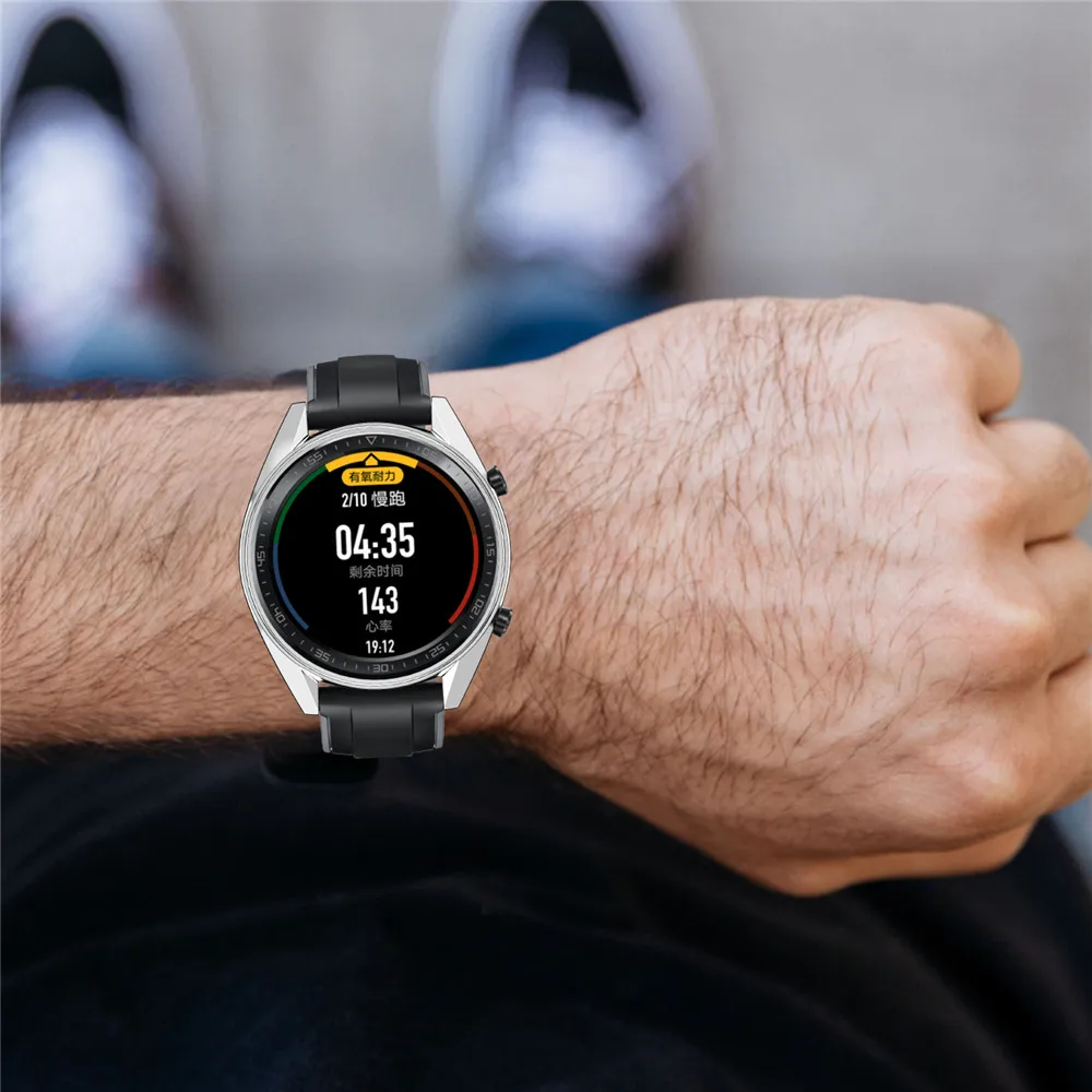 

For Huawei Watch GT 2/1 46mm 42mm Case Lightweight Cover Protect Shell Soft Tpu Thin Bumper Fashion Frame Watch Accessories