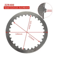 112121 51462 0mm 400cc motorcycle steel clutch plate kit for kawasaki zzr400 zzr 400 xi feng 400