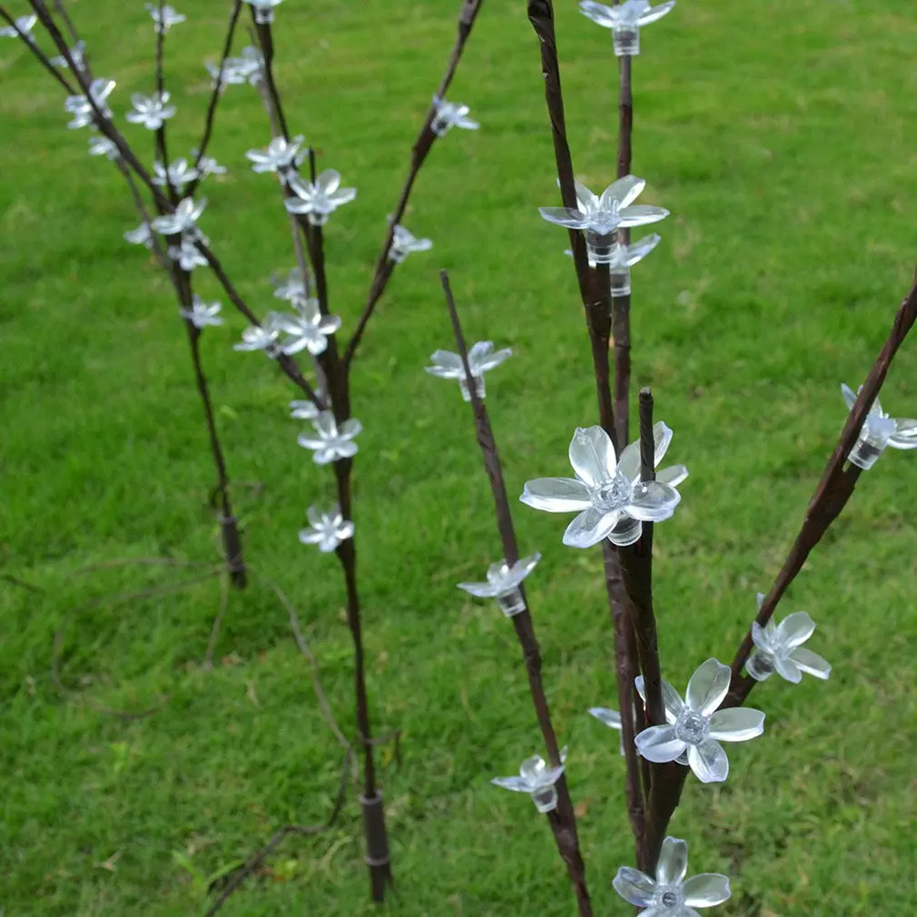 Вишневое дерево ветка светодиодный светильник Рождество День кулон в виде
