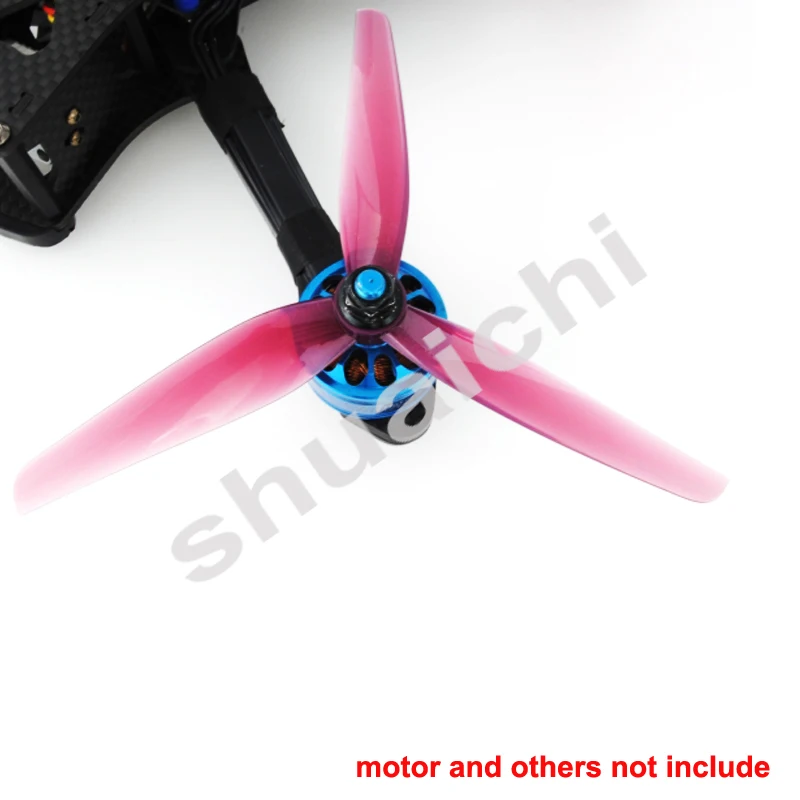 

2pair 5130 3-Blade Propeller 5.1inch CW CCW Paddle Hole M5 Shaft Dia 5mm Poly Carbonate Props for RC FPV Freestyle Drone Parts
