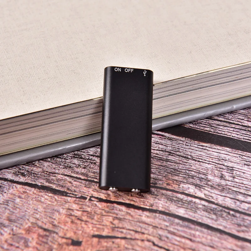 

Mini Audio Recorder Voice Activated Listening Device Portable Mini Voice Recorder With MP3 Play Music U Disk Storage Function