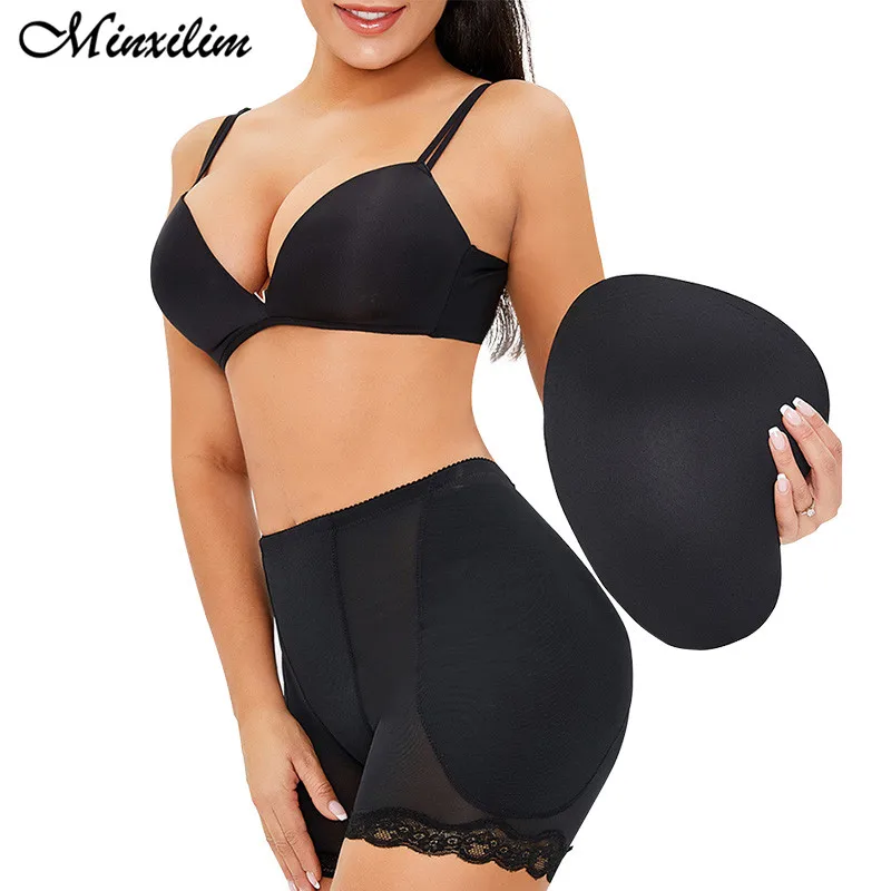 

New Sexy Mesh Hip Low Waist Sponge Padded Butt Lifter Control Panties Buttocks Enhancer Shapewear For Women's Underwear