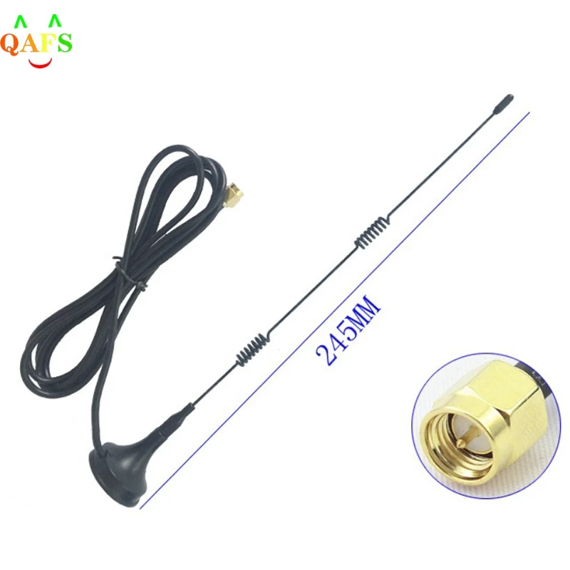 

SMA 2.4GHz 9DBI WiFi Booster Aeria Wireless Wifi WLAN 5 times Range Booster Antenna Extender + Base