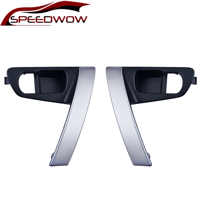 

SPEEDWOW Car Interior Door Handles Interior Handle Base Silver For Nissan Qashqai j10 2007 2008 2009 2010 2011 2012 2013 - 2015