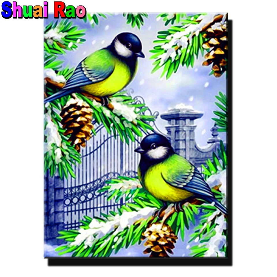 

Картина Стразы, алмазная вышивка, картина квадратной/круглой формы, украшение для дома