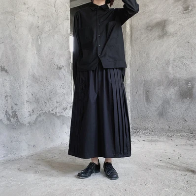 Новый стиль темный тренд оригинальный небольшой складной дизайн прямая