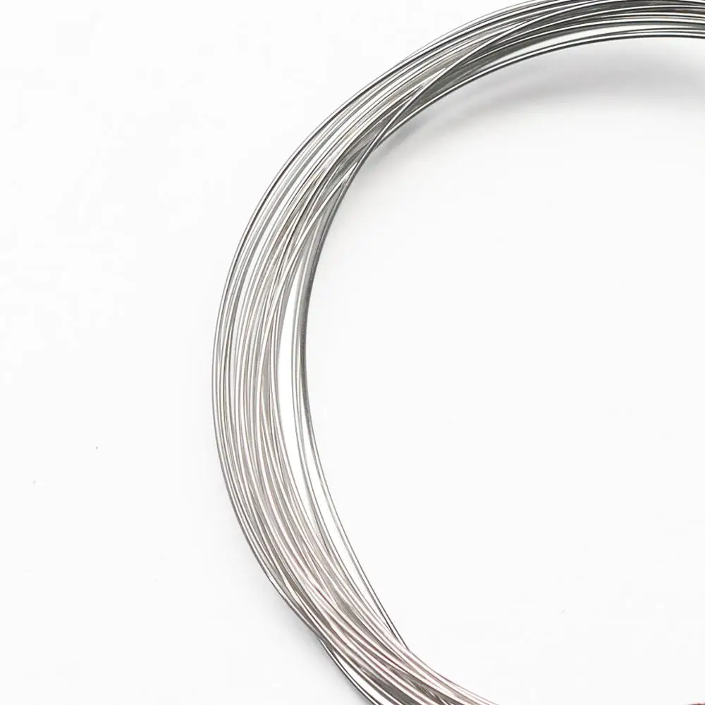 S925 platinum plated 50 см настоящая 925 пробы серебряная проволока для DIY очаровательных сережек, браслетов, ювелирных изделий, аксессуары и компоненты - Цвет: S925 platinum plated
