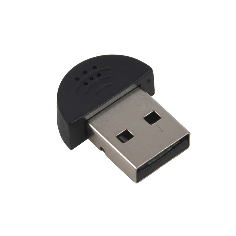Usb-штекер мини студия Речь микрофон Запись аудио адаптер для портативных ПК