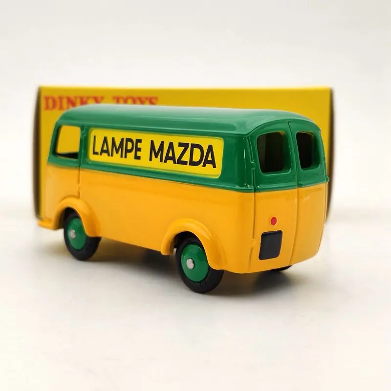 Atlas 1:43 Dinky Toys 25B для P ~ fourfourgon Tole D.3.A LAMPE MAZDA Green Diecast| |