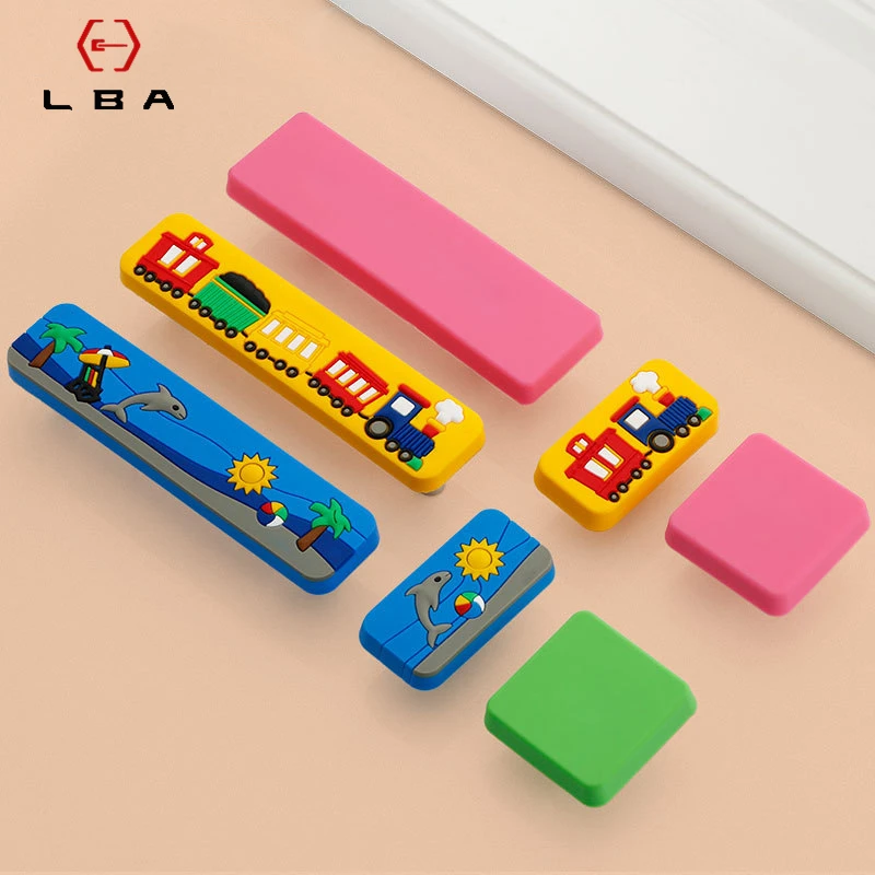 

Cute Pink Heart Star Moon Cloud Cabinet Knobs and Handles Furniture Door Handle Drawer Pulls Children Rubber Door Handles