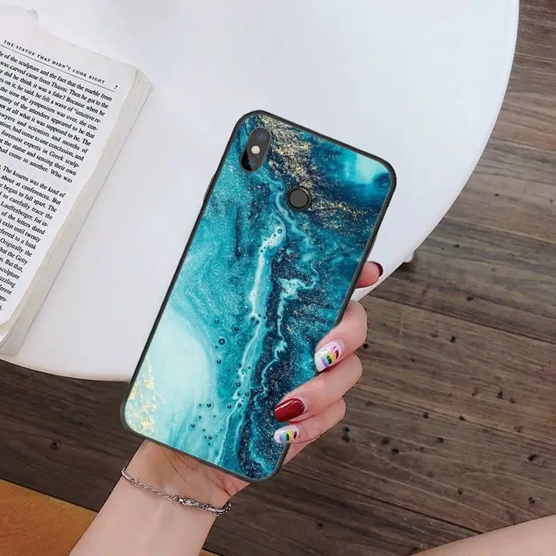 

marble pattern Phone Case For Xiaomi Redmi note 7 8 9 t k30 max3 9 s 10 pro lite