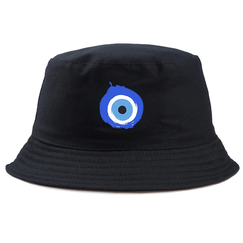 

Outdoor Evil Eye Guard Lollipop Baseball Cap Fisherman Hat Duck Hat Print Sun Hat Sport Bucket Hats Summer Panama Men Women Caps