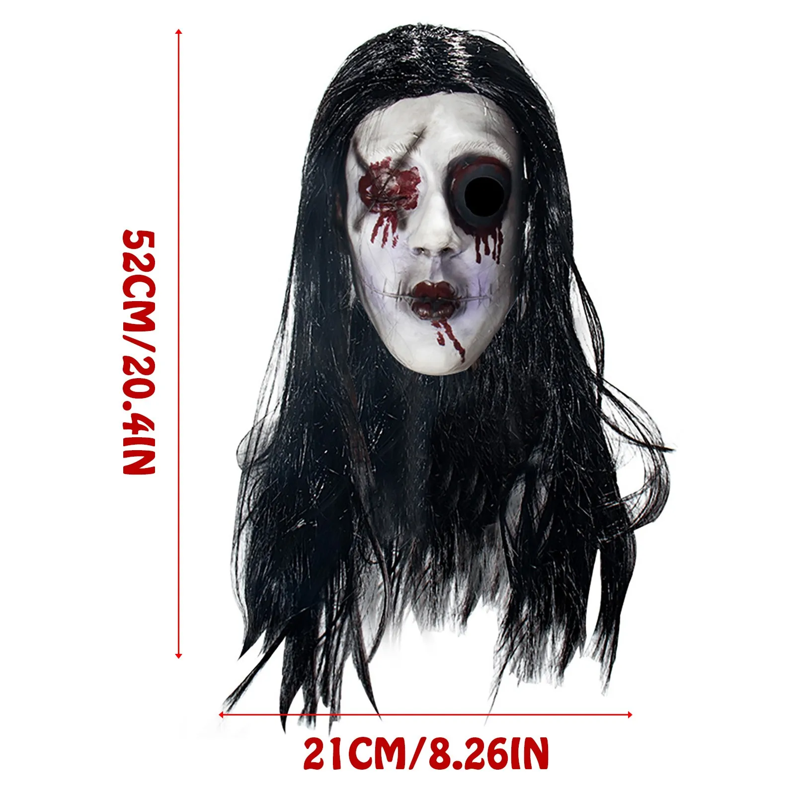 Маска зомби для Хэллоуин|Аксессуары костюмов| |