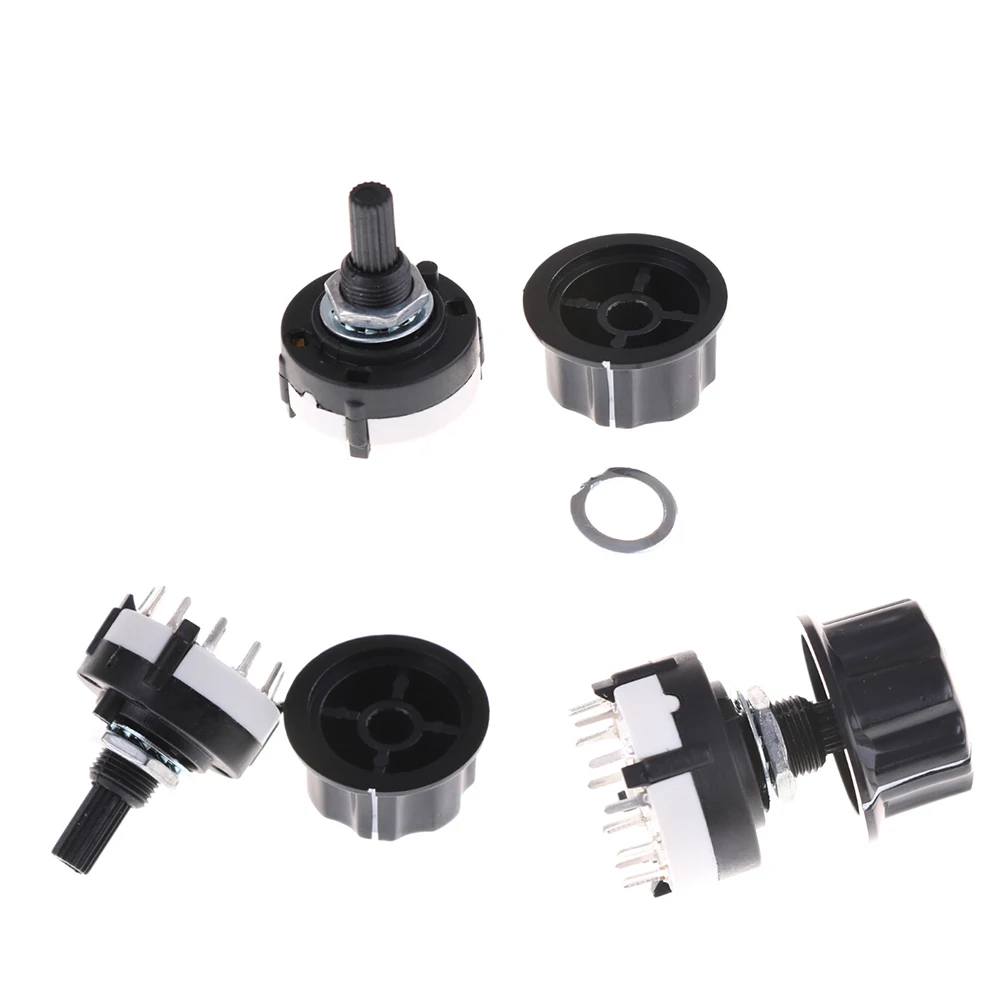 RS26 1 полюсный переключатель 12 выбираемых полос поворотный канал одинарная панель