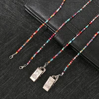 fashion anti lost protect ears extender beads neck straps glasses chain face mask lanyards glasses rope