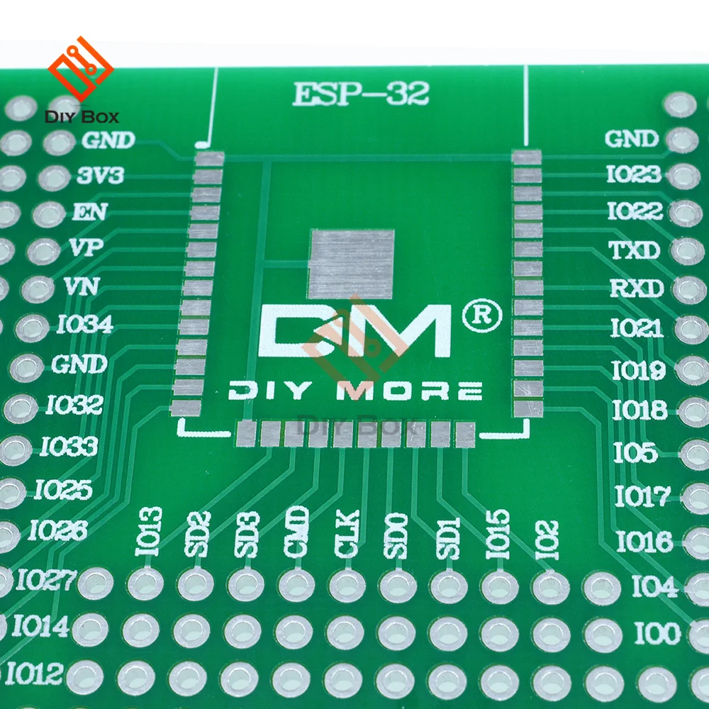 5X7CM двойная сторона Прототип PCB Универсальный макет доска для Arduino UNO R3 ESP8266 WI-FI ESP-12F