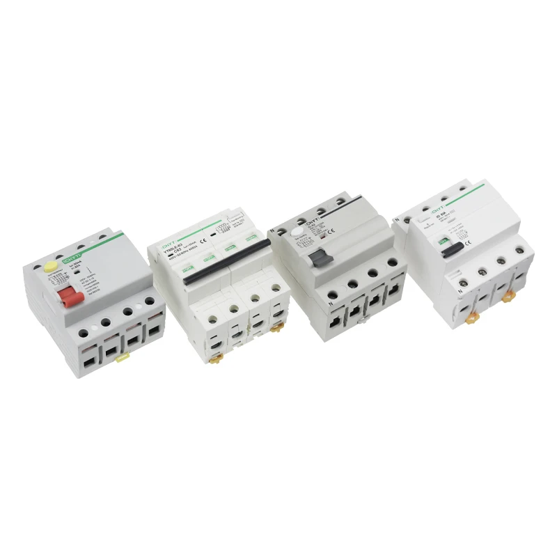 AC 4P 16A~63A 30mA RCD 230V 380V 400V 415V Electromagnetic Residual Current Device Differential Breaker Safety Switch images - 6