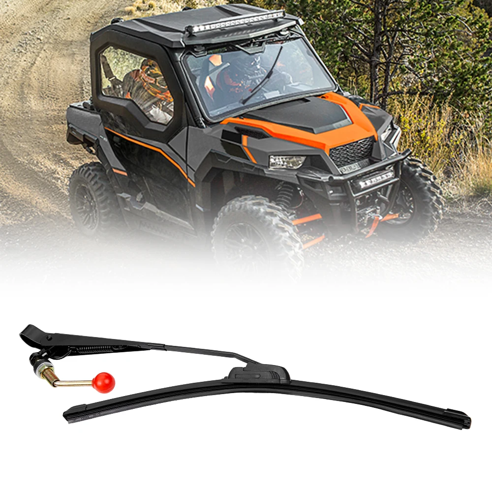 Стеклоочиститель KEMiMOTO UTV на лобовое стекло для Polaris RZR 570 800 900 1000 XP Ranger Can Am Maverick X3